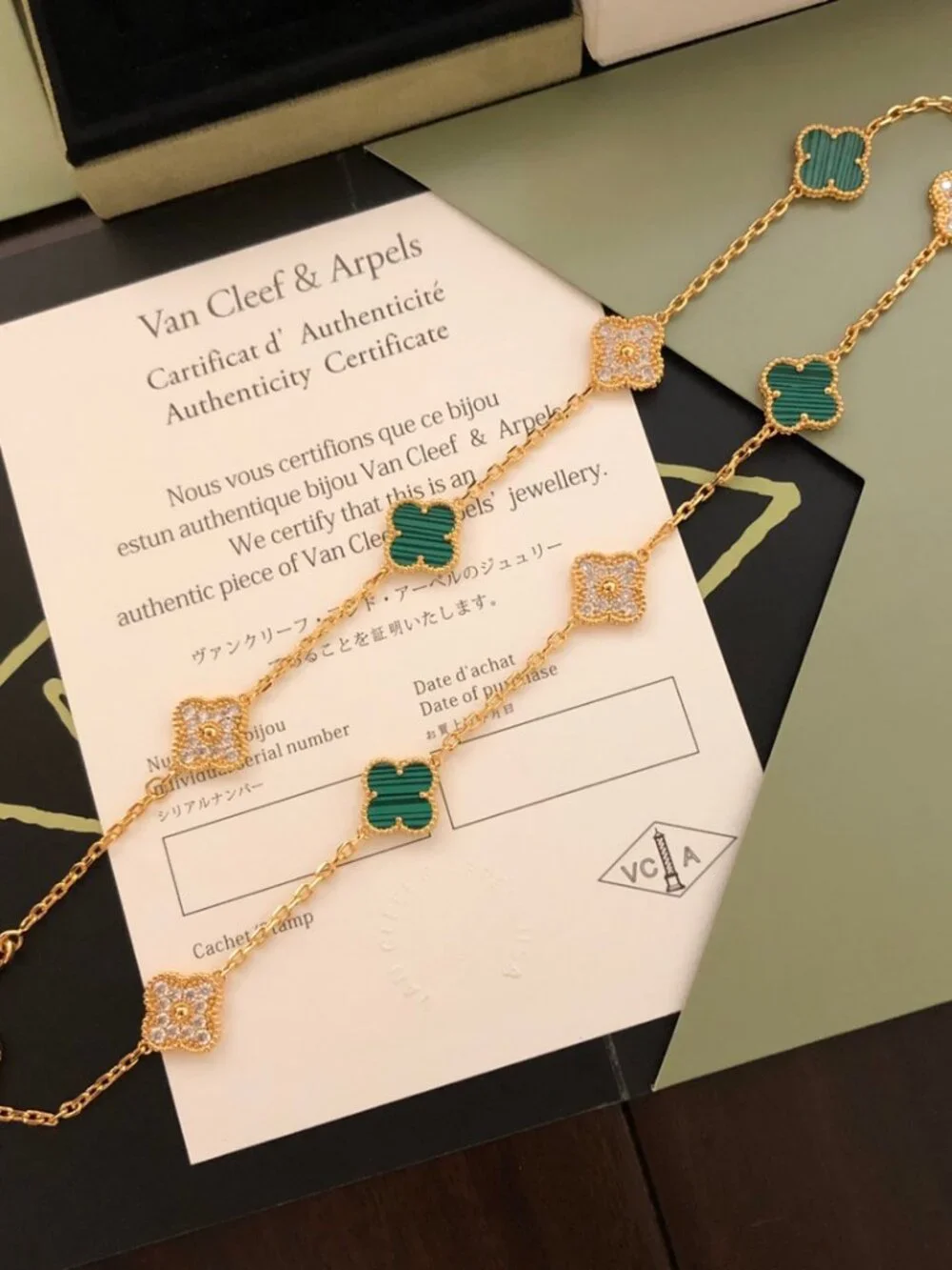 🌙Van Cleef & Arpels🌙 Ten-Flower necklace